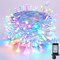 Easter String Lights 75FT 200 LED String Lights with 8 Modes Timer Connectable Waterproof Plug-in Indoor Outdoor Pastel Easter Lights for Easter Decorations